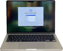 Load image into Gallery viewer, 13&quot; MacBook Air M2 (2022-2024) ReMac 3.5GHz 8-Core M2 8GB 512GB SSD 10-Core GPU Starlight 8/29/2025
